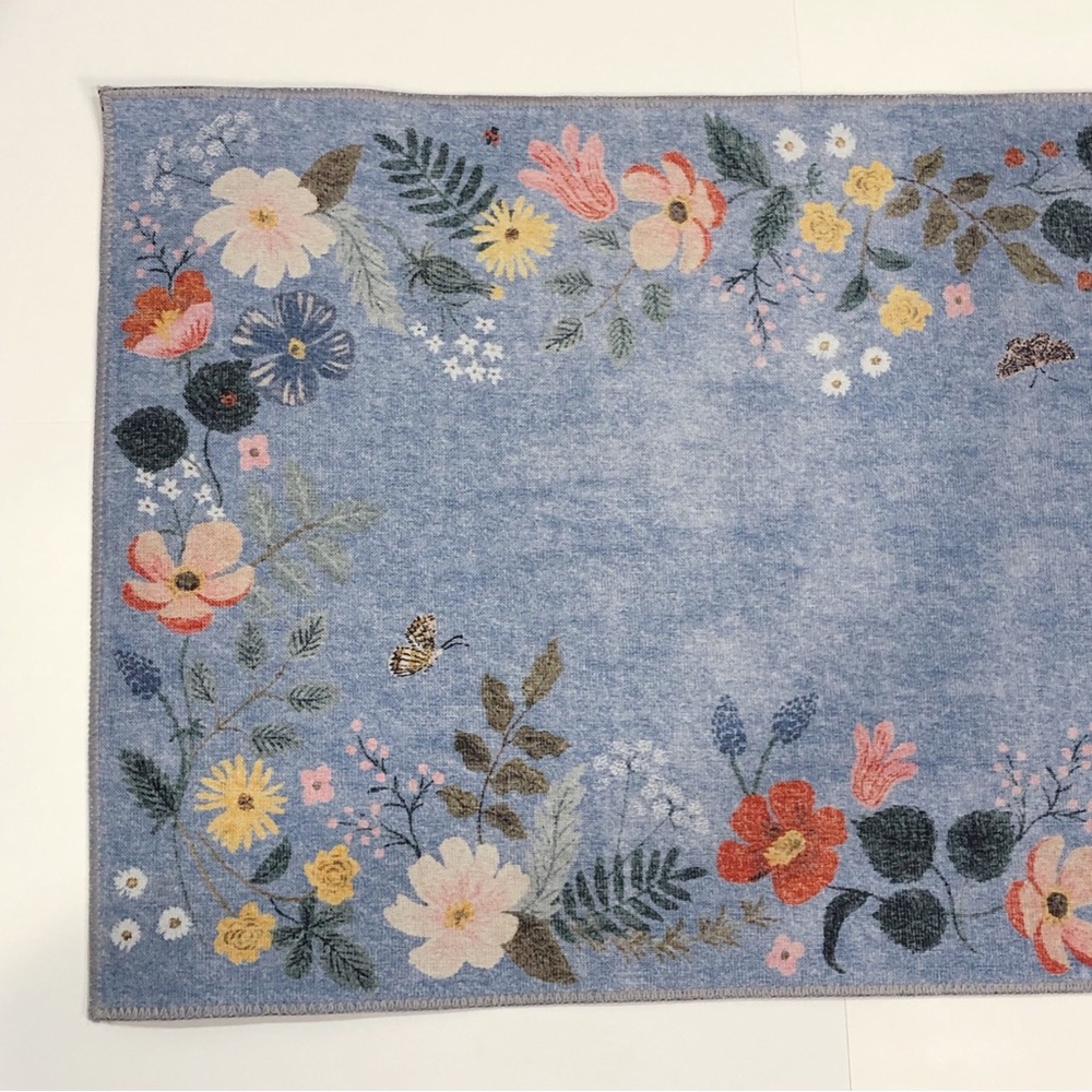 NWOT Rifle Paper Co Runner Rug - Picture 3 of 9